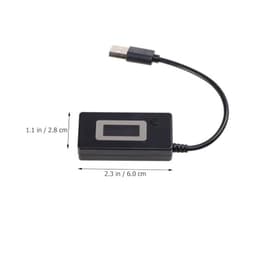 USB Voltage Current Tester LCD Meter for Power Bank Capacity Checks
