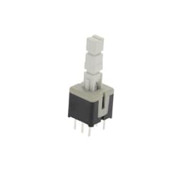 10pcs 8.5 * 8.5 Mm 6 Pin Mini Self-Locking/Momentary Push Button Switch DIP DPDT Multimeter