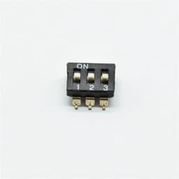 Black 2.54mm DIP Switch KM-2P/3P/4P 5P 6P/8P Gold-Plated Feet SMD 5Pcs(2P 5pcs)