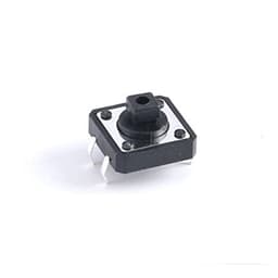 20Pcs 12 * 12 * 7.3mm Square Head DIP/SMD 4 Pin Micro Switch Momentary Tact Push Button Switch(20pcs 12x12x7.3 Dip)