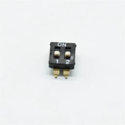 Black 2.54mm DIP Switch KM-2P/3P/4P 5P 6P/8P Gold-Plated Feet SMD 5Pcs(2P 5pcs)