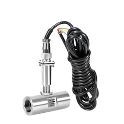 Turbine Flowmeter Sensor 304 Stainless Steel Pulse Output Thread Connection