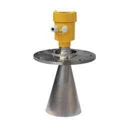 Guided Wave Radar Level Transmitter 4-20ma with hart Radar Level Sensor Coaxial Gauge(0-10m)