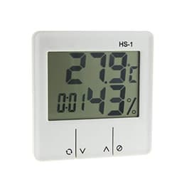 Indoor LCD Electronic Temperature Humidity Meter Digital Thermometer Hygrometer Weather Station Alarm Clock