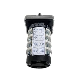 6 Position 0-6 YMZ12-20/4 Rotary Changeover Cam Switch 20A 690V 4 Section