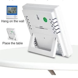 Indoor Temperature and Humidity Meter Home Hygrometer Alarm Clock Chimes the Whole Time
