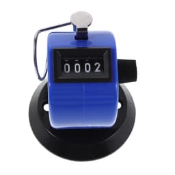 Amosfun 4 Digital Handheld Tally Counter with Base and Buckle