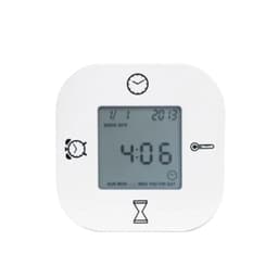 ABS Multifunctional Temperature Humidity Meter Bedroom Living Room with Backlight