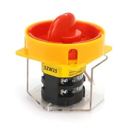 Cam Changeover Switch 25A 2 Pole Off ON Cut-Off Padlock SZW25-80D/2GS