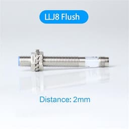 IP65 Inductive Proximity Sensor DC10-30V 3pin Connector Cylindrical LJ8A3