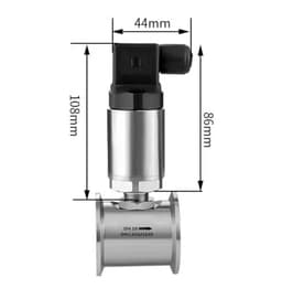 Liquid Flow Meter 4-20mA Pipeline Hydraulic 485 Sensor(DN15 thread RS485)