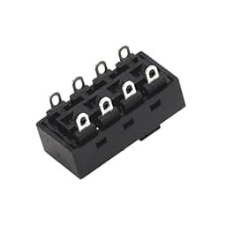 2PCS 12A 250V 3 Position 8 Pin Toggle Slide DIP Switch LQ-103H Hair Dryer Hot Cold Wind