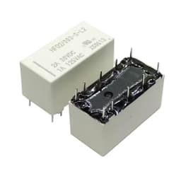 HFD2-005-M-D HFD2-005-S HFD2-005-S-L1 HFD2-005-S-L2 Signal Relay Magnetic Holding Dual Group 1A 125VAC 2A 30VDC 1Pcs(HFD2-005-M-D)