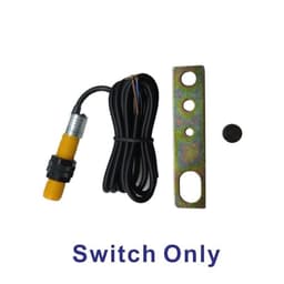LCD Digital Electrical Counter 5 Digit Display Accumulation with Magnetic Switch Sensor Punch Machine Meter(Counter Only)