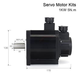 1KW Bus Type Servo Motor Driver Kits 5N.m 220V 7A Absolute Value AC for CNC Router