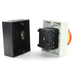 LW42BO-20/3BF 4BF 20A Two Position ON OFF Rotary Cam Switch Waterproof Box