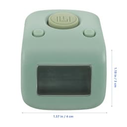 Digital Finger Counter USB Charging with Ring, Six-Digit Screen