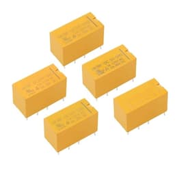 8Pin 2NO 2NC Mini Power Relays PCB Type HUI KE HK19F HK19F-DC5V-SHG HK19F-DC12V-SHG 100Pcs(3V)