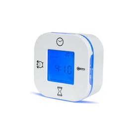 ABS Multifunctional Temperature Humidity Meter Bedroom Living Room with Backlight