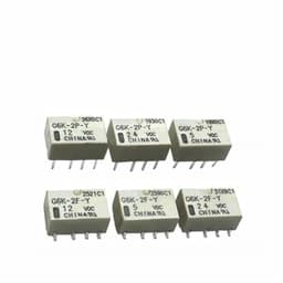 G6K-2F-Y-3VDC G6K-2F-Y-5VDC G6K-2F-Y-12VDC G6K-2F-Y-24VDC G6K-2P-Y-3VDC G6K-2P-Y-5VDC G6K-2P-Y-12VDC G6K-2P-Y-24VDC 1A 8Pin Signal