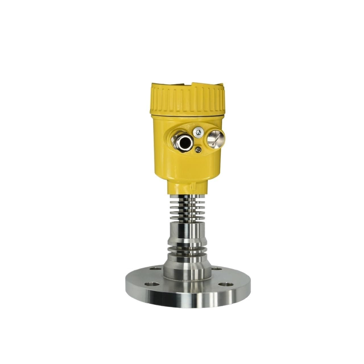 Radar Level Transmitter DN50 DN80 DN100 High-Frequency Liquid Solid Level Sensor High-Temperature Corrosion-Resistant(DN50 0-10m)