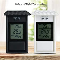 Waterproof Digital Outdoor Thermometer Hygrometer Refrigerator Temperature Humidity Meter