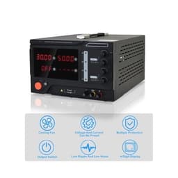 Laboratory DC Power Supply Adjustable 600V 2A Regulated Lab Bench