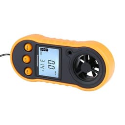 Pocket Digital Anemometer Windsurfing Sailing Kite Flying Air Velocity Guage Tools Airflow Wind Speed NTC Temperature Meter