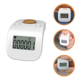 Rechargeable Finger Digital Counter with Ring, 6 Digit Display