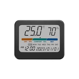 ABS Household Temperature Humidity Meter Indoor Color Screen Electronic Thermometer