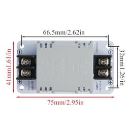 DC 12-24V to 5V Power Converter 10A 50W Buck Regulator Step Down
