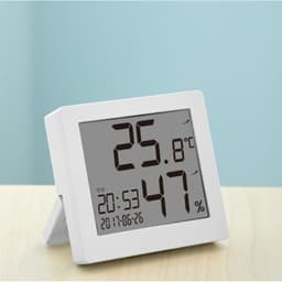 Temperature Humidity Meter Office Desktop Alarm Clock