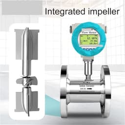 1pcs Pure Water Tap Water Liquid Flowmeter 4-20maRS485 Flow Sensor(DN50-Pulse-SS304)