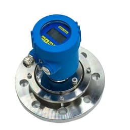 80GHz High Frequency Radar Level Transmitter Solid Grain Dust Radar Level Meter DN100 Radar Tank Level Sensor(0-5m)