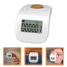 Rechargeable Silicone Finger Tally Counter, Silent Digital Hand for Prayer