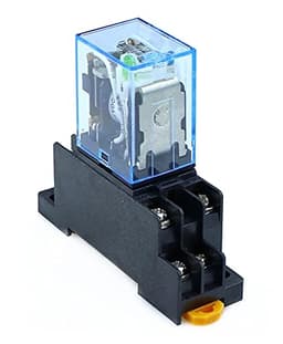 GUMMMY 1set MY2P HH52P MY2NJ Relay 12V 24V DC /12V 24V AC Coil Quality General Purpose DPDT Micro Mini Relay (Size : AC 12V)