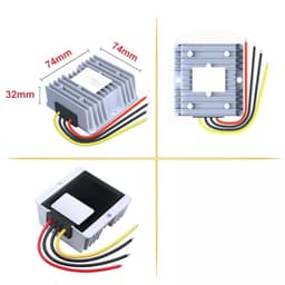 1 pcs DC-DC Buck-Boost Converter 9-36V 12V 10A Size L(5A L 9-36V 12V)