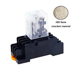 20PCS HH54P MY4NJ Plug-in Relay PYF14A DC/AC 12v 24v 36v 48v 110v 220v 5A Silver Contact 14pins 4PDT Rele Socket