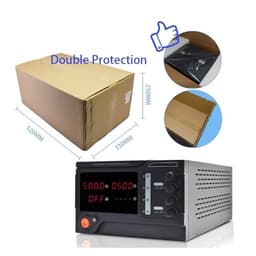 Laboratory DC Power Supply Adjustable 600V 2A Regulated Lab Bench