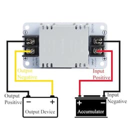 DC 12-24V to 5V Power Converter 10A 50W Buck Regulator Step Down