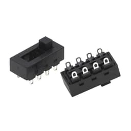 2PCS 12A 250V 3 Position 8 Pin Toggle Slide DIP Switch LQ-103H Hair Dryer Hot Cold Wind