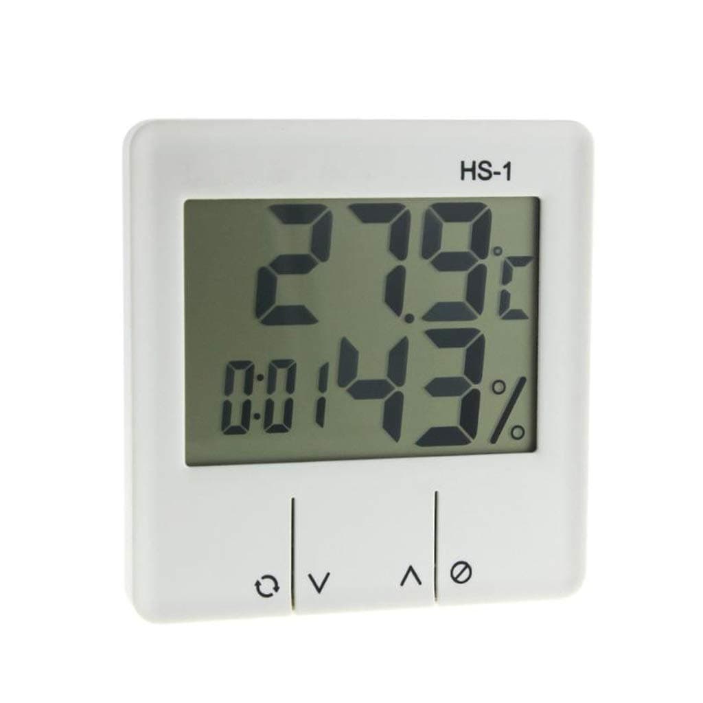 Indoor LCD Electronic Temperature Humidity Meter Digital Thermometer Hygrometer Weather Station Alarm Clock