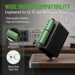 Stepper Motor Driver Module Tb6600, 32 Segments Bipolar CNC Controller