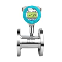 1pcs Digital Fuel Sensor 4-20mA Output Water Flow Meter(DN25-4-20mA-SS316)