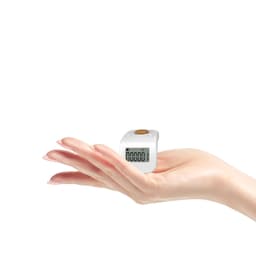 Rechargeable Silicone Finger Tally Counter, Silent Digital Hand for Prayer