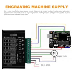 42/57 Stepper Motor Driver Control Board, 9-42v Dc, 0.5-4a