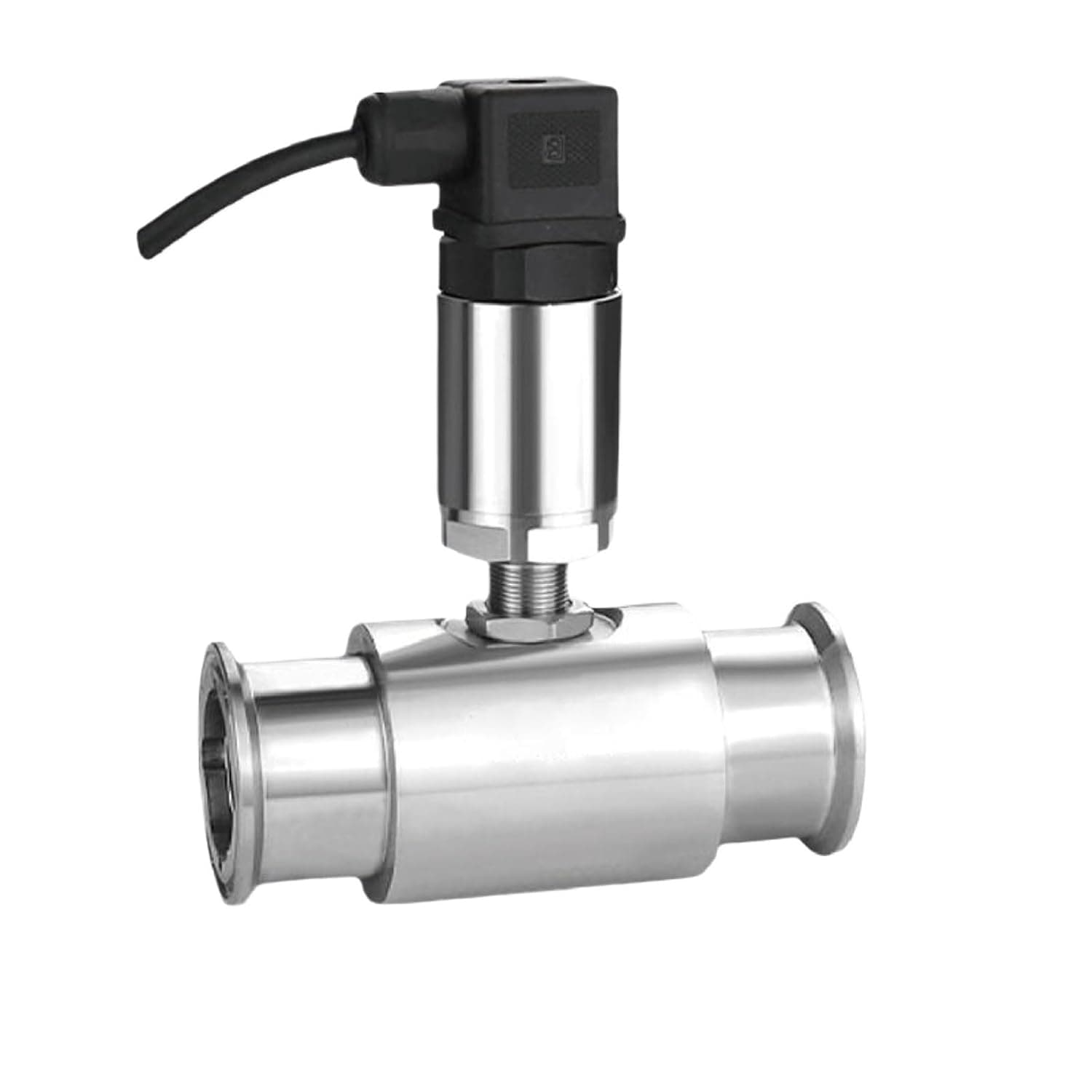 Turbine Flow Meter Liquid Sensor Pulse Output Digital Transmitter