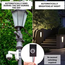 8 Packs Dusk to Dawn Sensor for Outdoor Lighting 100-277V Photoelectric Switch Photocell Light Sensor for Incandescent Fluorescent and LED Lamp