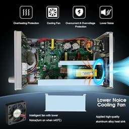 Variable DC Power Supply, 0-30V 0-10A, Bench Power Supply with Encoder Knob, 4-Digit LED Display, Digital Calibration, USB and Type-C Charging