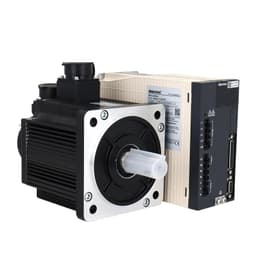 1.5KW Servo Motor Driver Kits 6N.m 220V 6A 2500rpm AC Without Brake for CNC Router